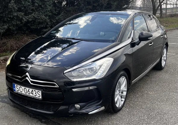 citroen ds5 śląskie Citroen DS5 cena 28000 przebieg: 277000, rok produkcji 2013 z Daleszyce